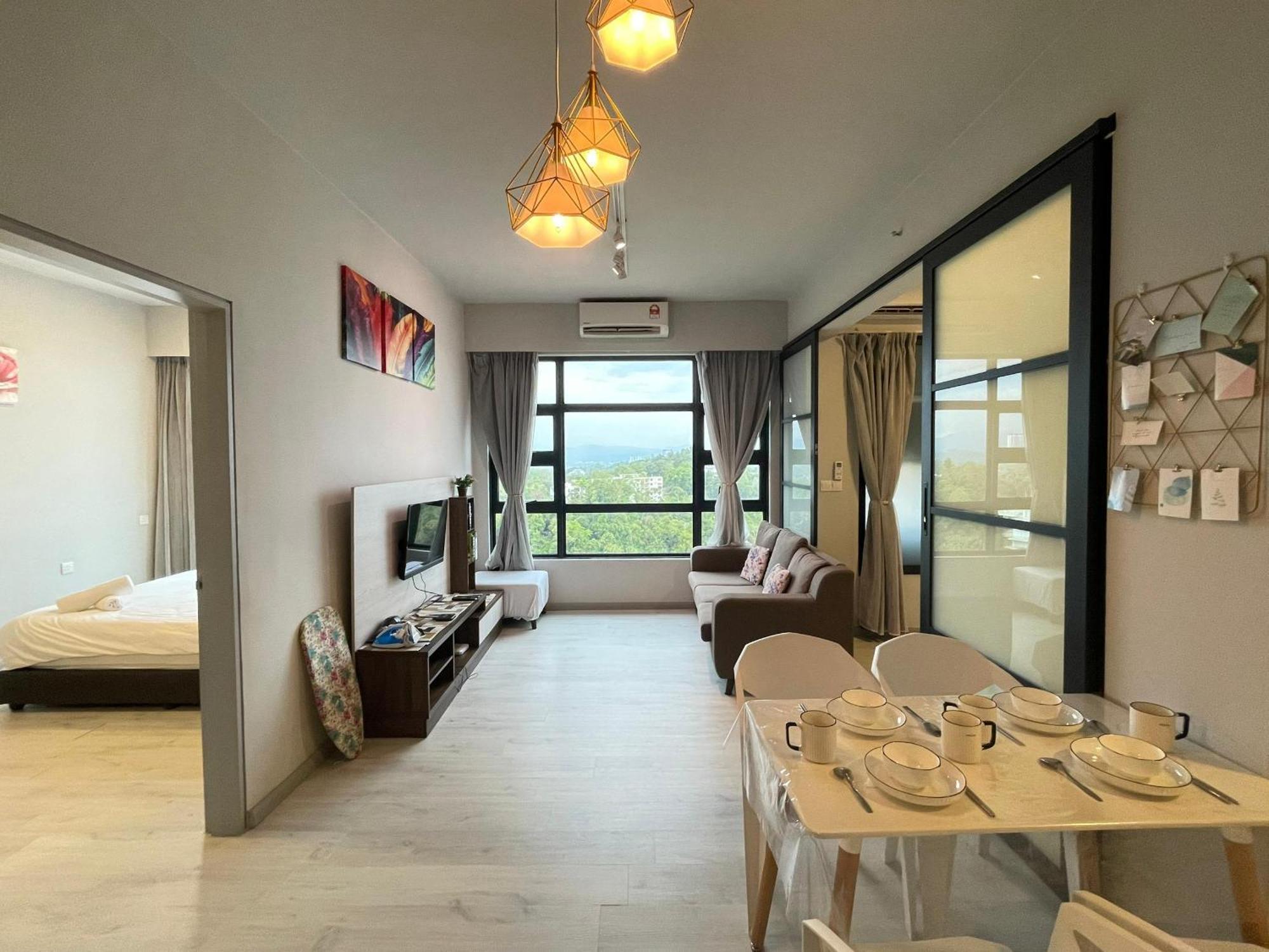 Vv Homestay Jesselton Quay Surla Sabah Mall Kk 亚庇贵赴行馆 코타키나발루 외부 사진